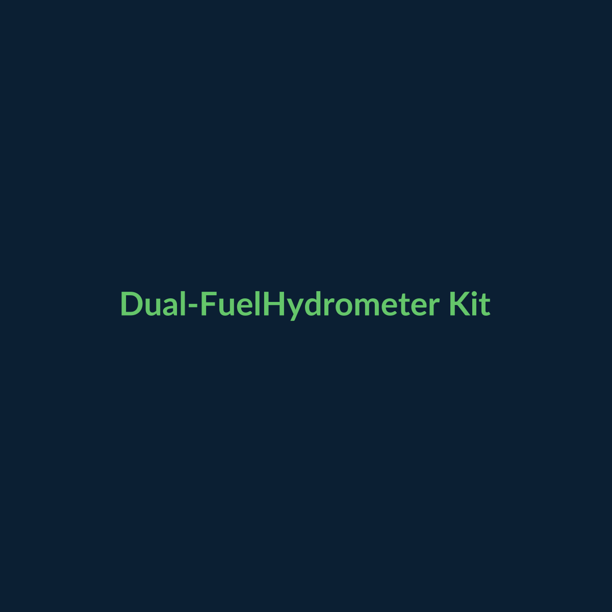 FuelGuard premium dual-fuel hydrometer testing kit